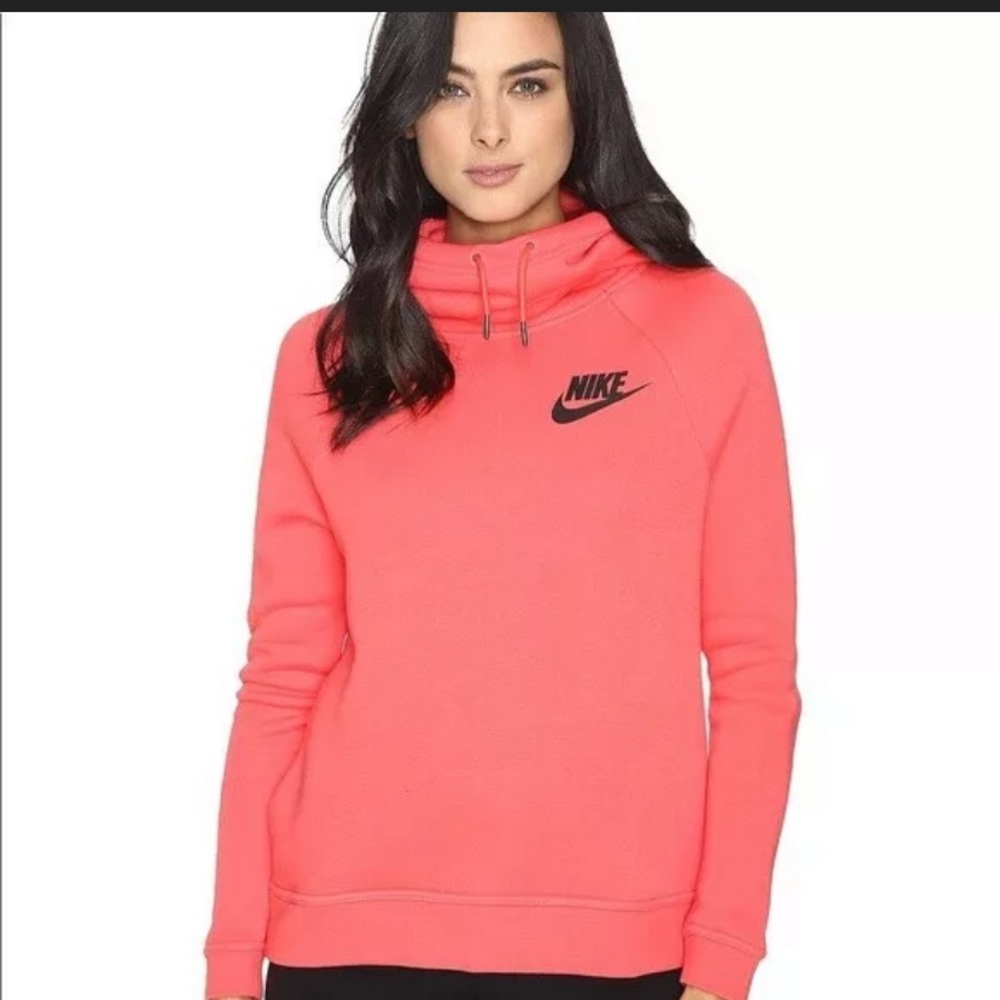 Nike Hoodie Ember Glow Sz S